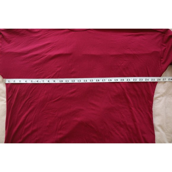 NWT EILEEN FISHER Womens XL Hibiscus Viscose Jersey High/Low Turtleneck Tunic - Picture 7 of 8